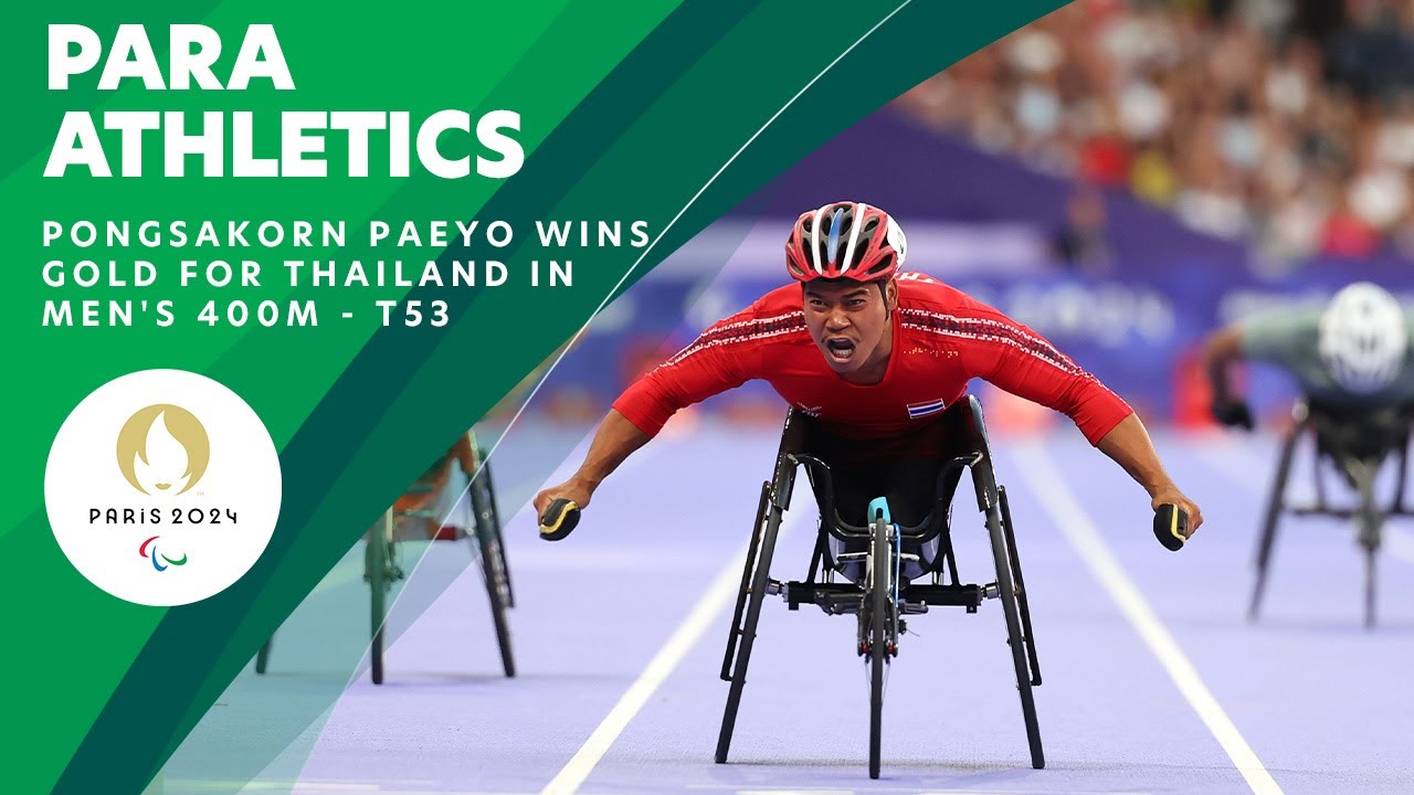 Gold For Paeyo In Men's 400m T53 🇹🇭 | Paralympic Games
