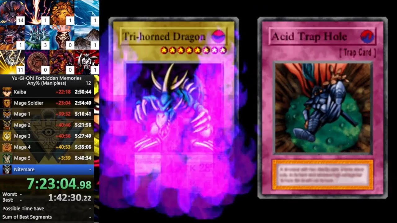 Yu-Gi-Oh! Forbidden Memories - Any% Speedrun - 7:23:31