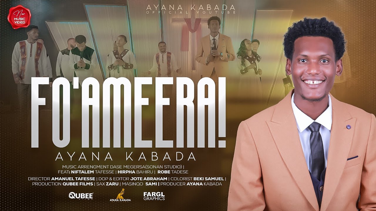 FO'AMEERA! _SINGER AYANA KABADA ||NEW MUSIC VIDEO||ONLY ON AYANA KABADA OFFICIAL TUBE =2024/2016