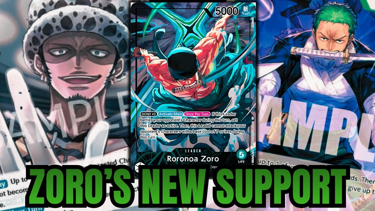 OP16 Gives Zoro NEW Tools - Kuina & Law Restand Build | Gameplay