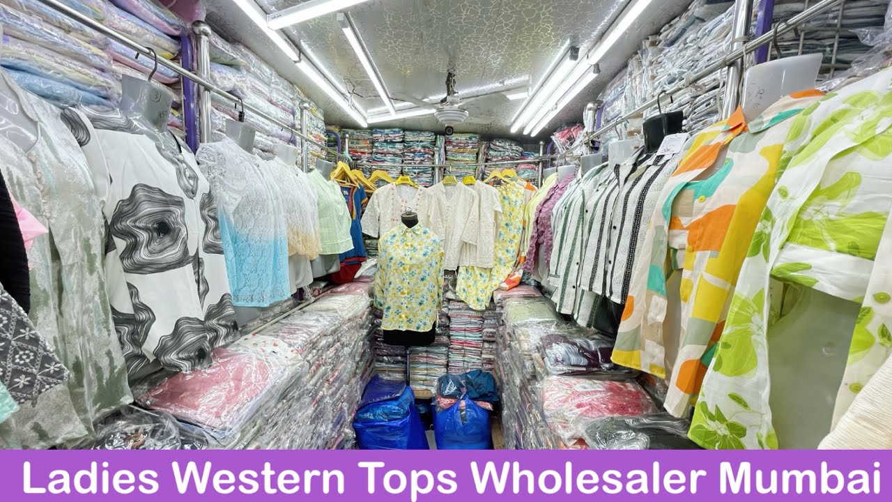 Ladies Western Tops Wholesale Market in Ghas Bazar | Mumbai Ladies Tops Wholesale Market |