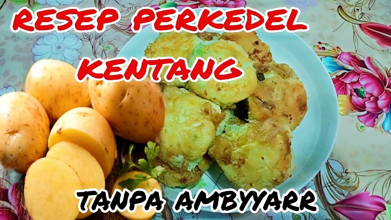ANTI AMBYAR ‼️ RESEP PERKEDEL KENTANG || PERKEDEL KENTANG ANTI  AMBYAR