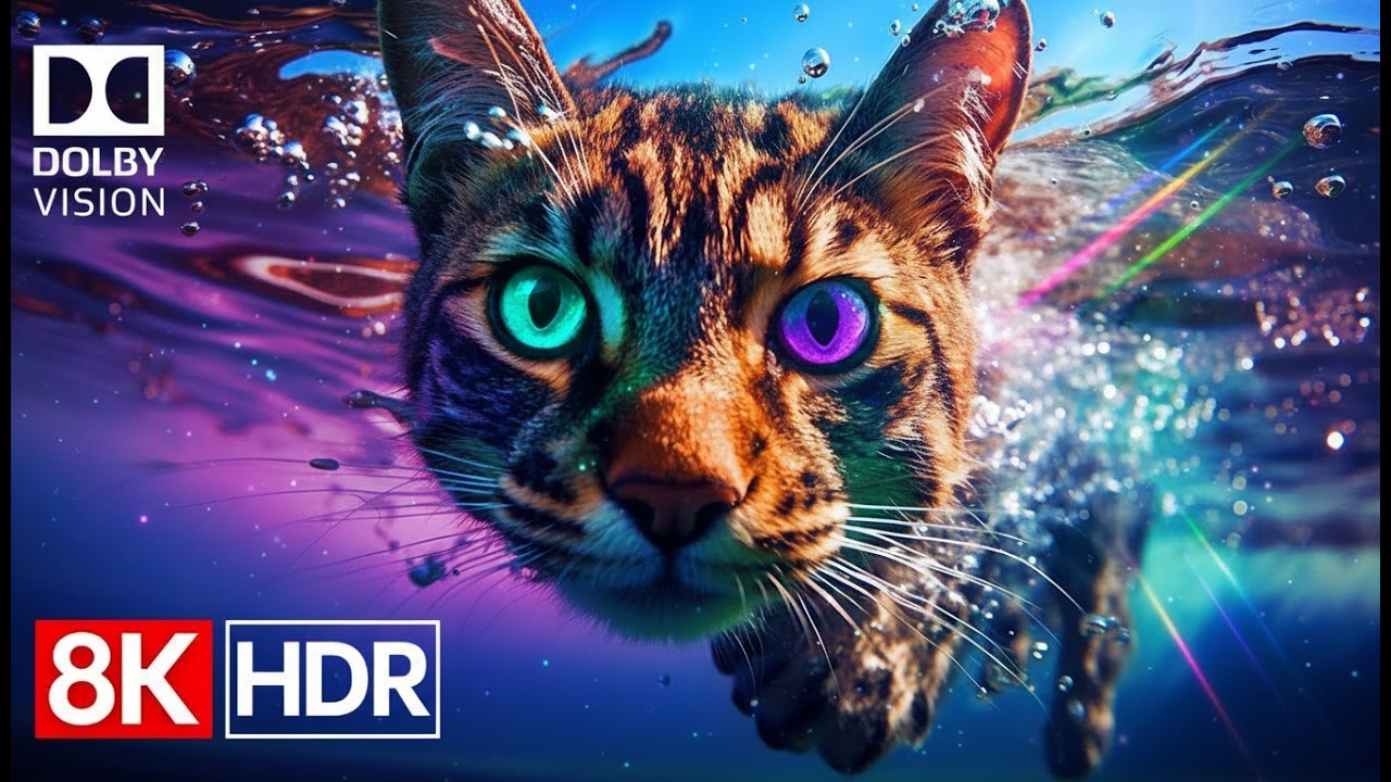 Underwater OLED Demo 🌊 | 8K HDR Ultra HD | Dolby Vision™ | 60fps
