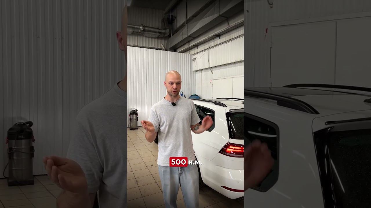 VW Golf R приехал к нам для увеличения мощности уровнем stage 2  #sevenforce #чиптюнинг