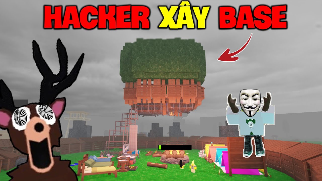 Khi HACKER X&acirc;y Dựng Căn Cứ Trong 99 Nights In The Forest