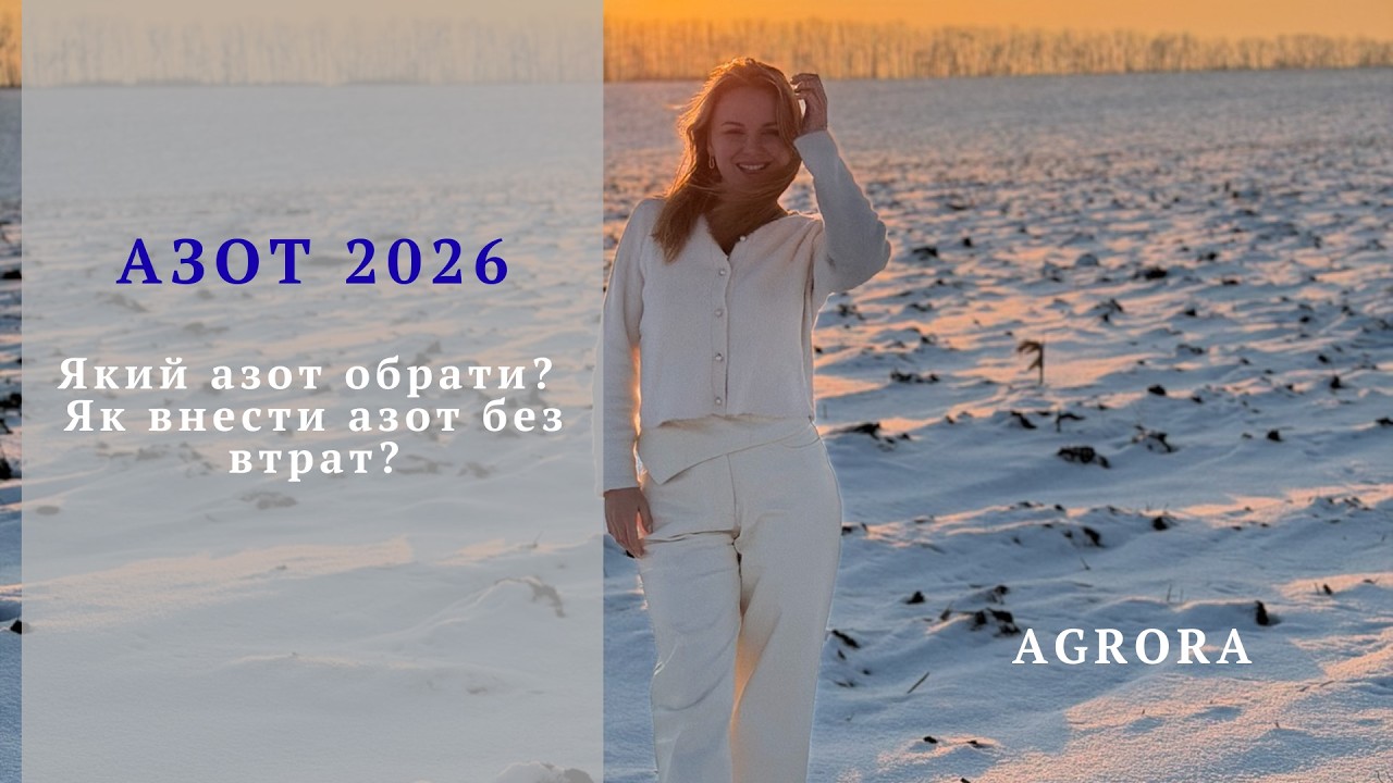 Азот 2026: який обрати та як краще внести азот , щоб не втратити врожай