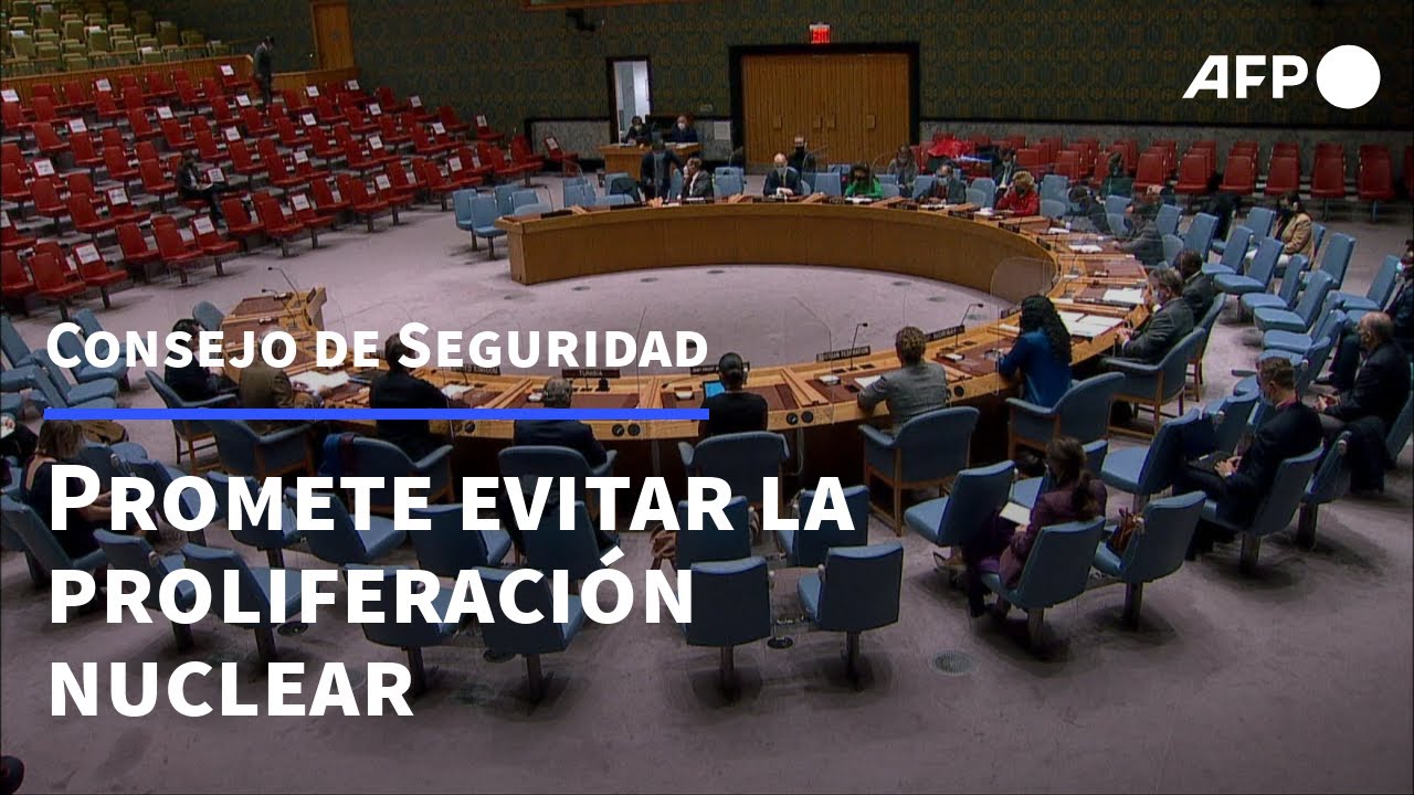 Miembros del Consejo de Seguridad de la ONU prometen evitar la proliferación nuclear | AFP