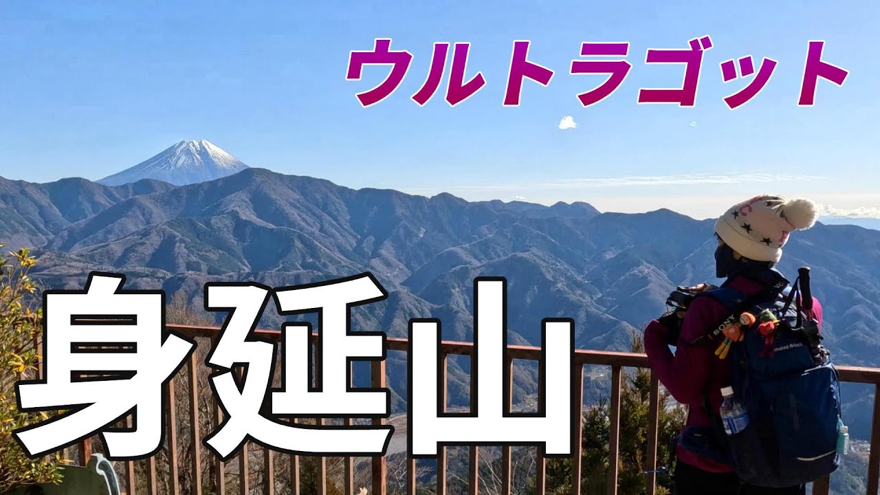 身延山 登山 ウルトラゴットと快晴の富士 下より周回【シニア夫婦のゆる登山日記No94】