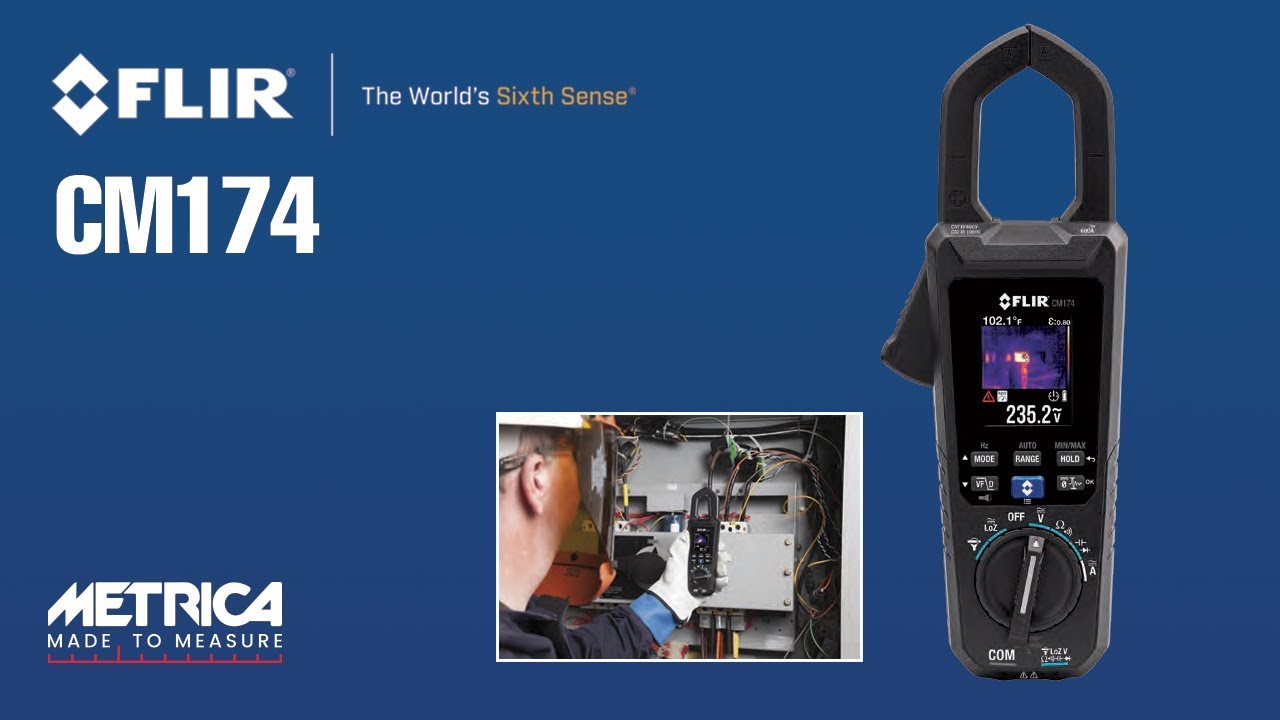 MEDIDOR DE TENAZA FLIR CM174 - 70800 - Español