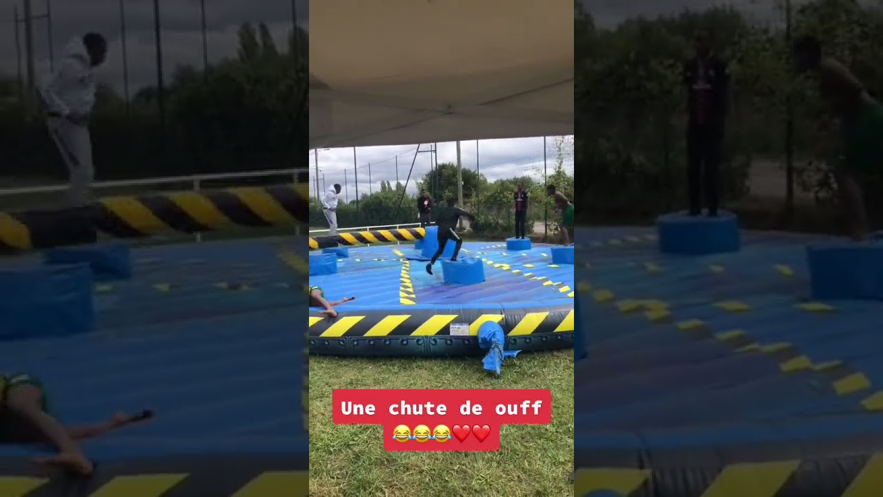 Il fait une chute de ouf 🤣