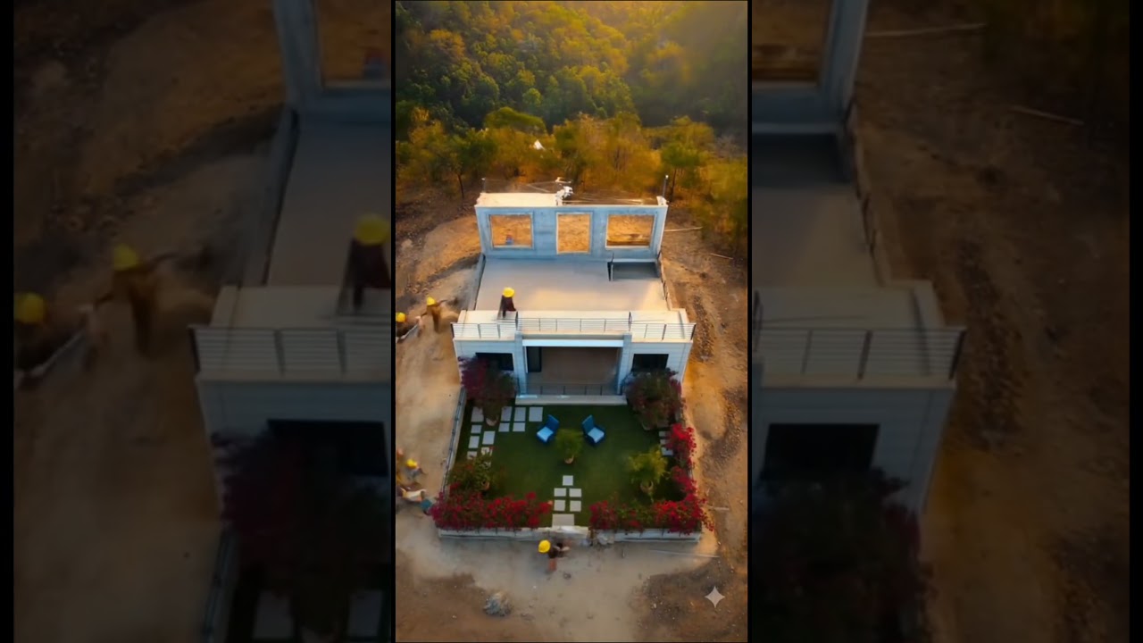 From Concrete Box to Breathtaking Home 🏡💎 #luxuryhomes