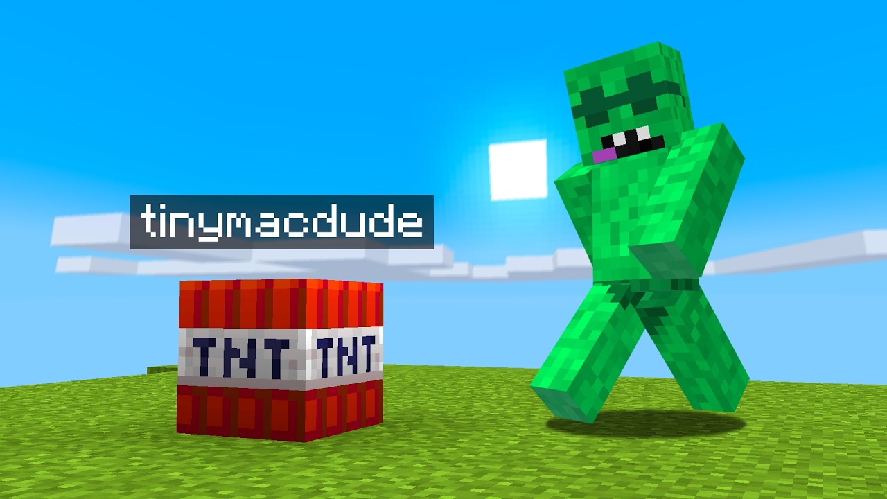 Скрываюсь от друзей в Minecraft с помощью блоков