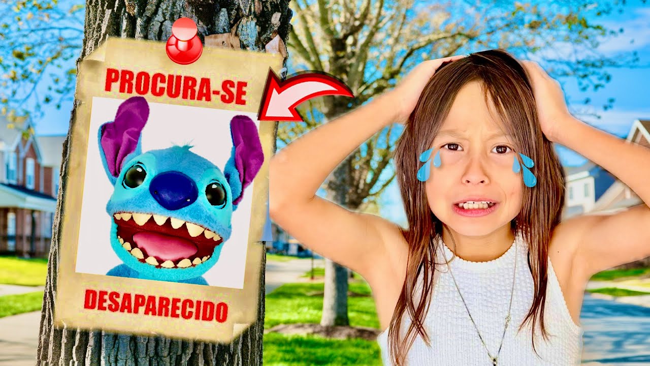 ALGUEM ROUBOU MEU STITCH REALISTA? Será Que Foi a Velma?😡 Ep-03