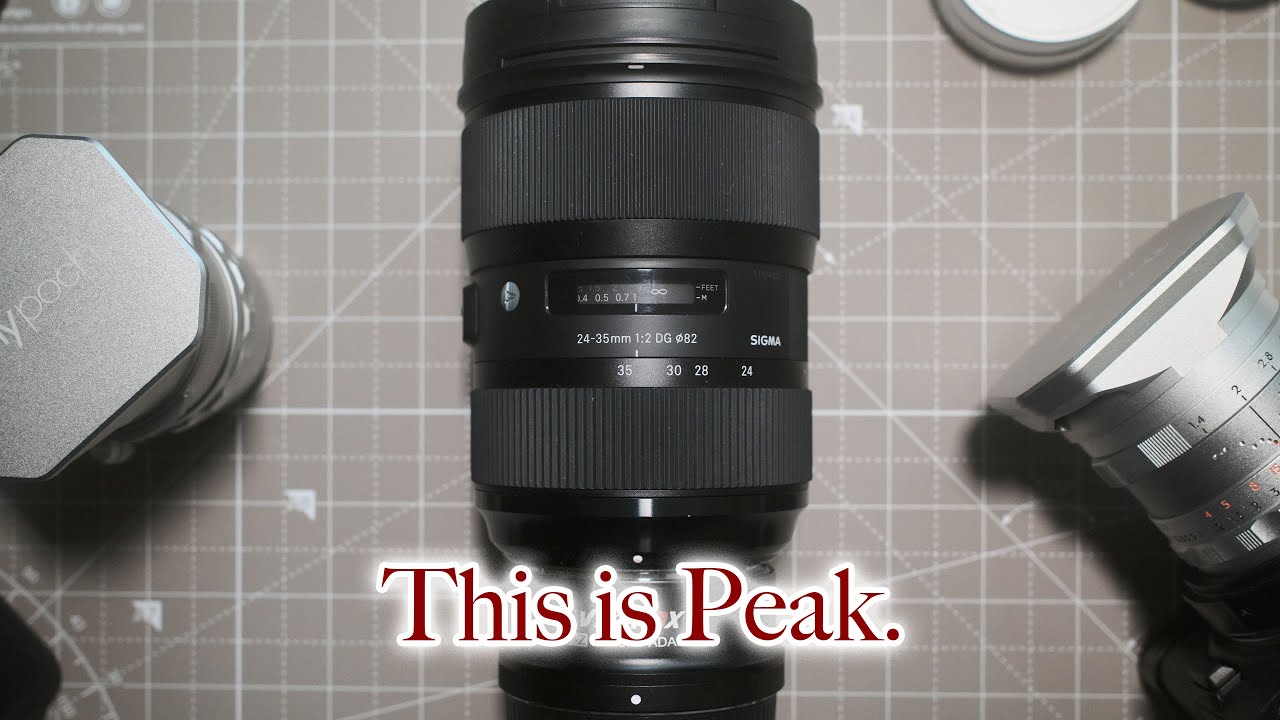 A flagship lens everyone forgot about.  Even Sigma. | 24-35mm f2 ART