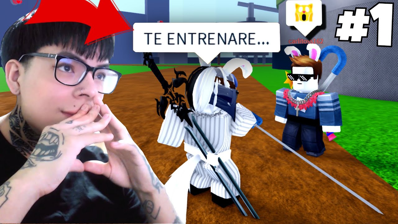 ENTRENE A MI HERMANO EN BLOX FRUITS 😎 #1