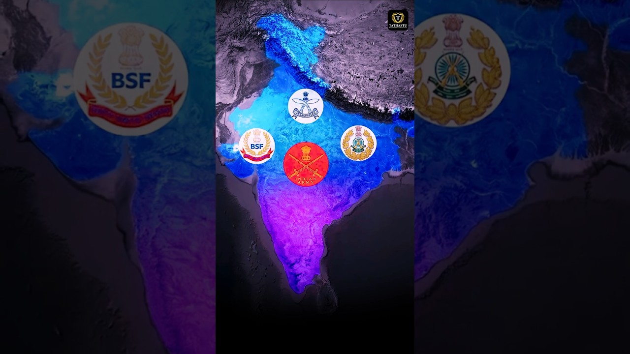 Who Guards India's Borders?  Know Your Border Forces!
