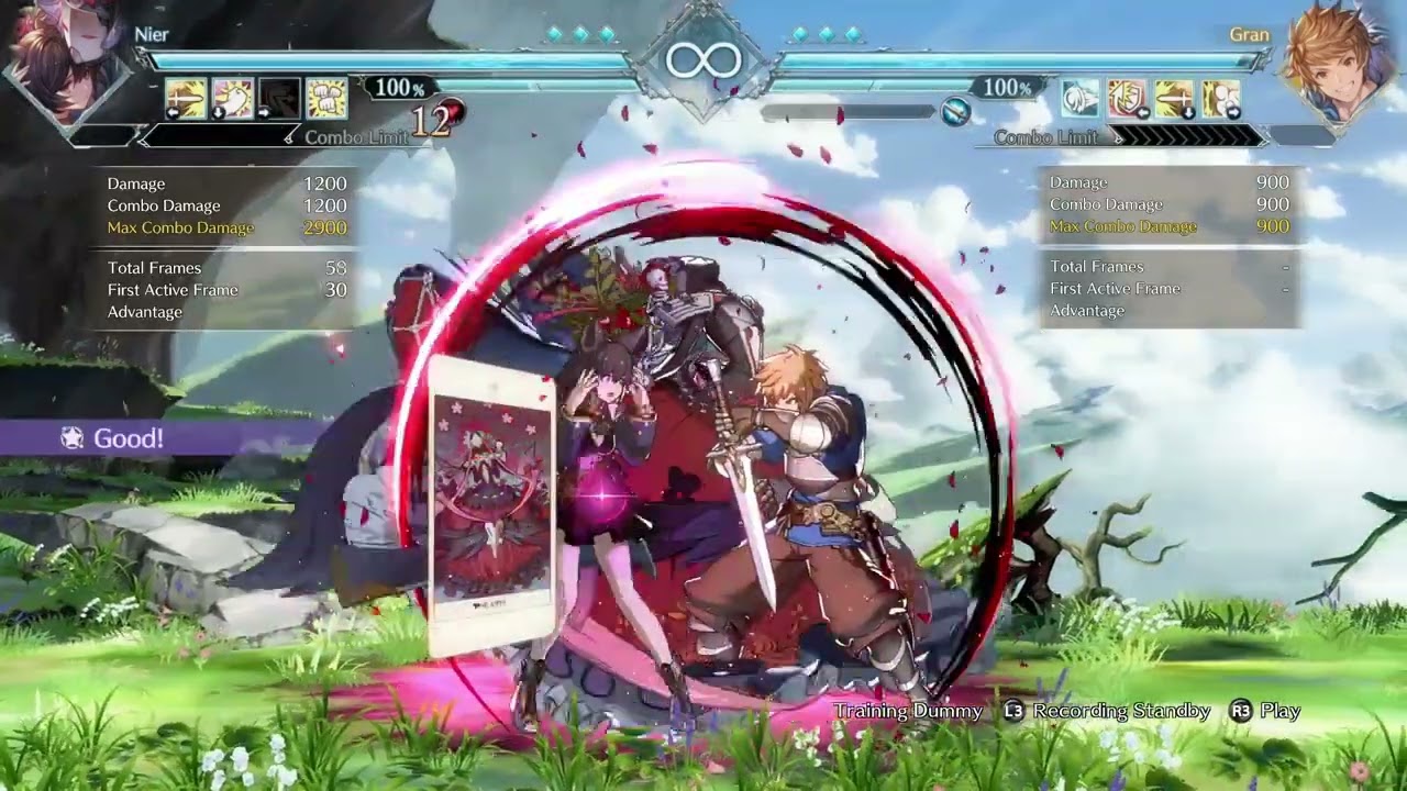 Granblue Fantasy Versus Rising Patch 2.10: Обзор Nier