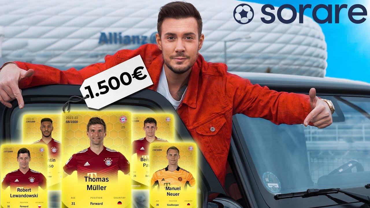 Ich habe durch Crypto Game Sorare (Fußballmanager) __€ verdient!
