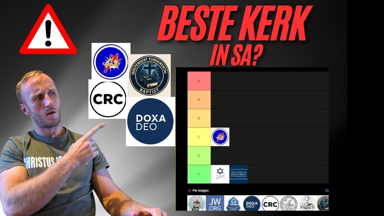 Ek Rangskik Suid-Afrika se Kerke – Watter Is Werklik Bybels?