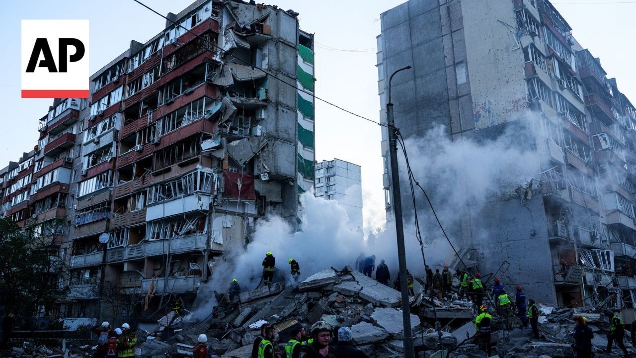 At least 1 killed and 33 injured in Kyiv in Russian attack on Ukraine