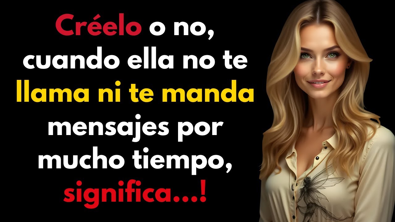 Ella te está ignorando… ¡Esto es lo que REALMENTE significa! 🔥 (TIENES QUE VERLO)