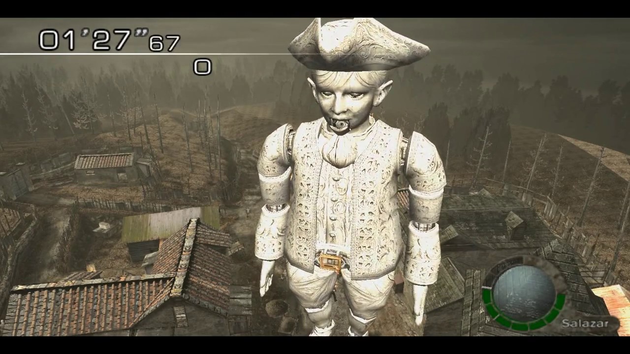 Resident Evil 4 Mod - Estatua mecánica de Ramón Salazar por Hunk v.1.0