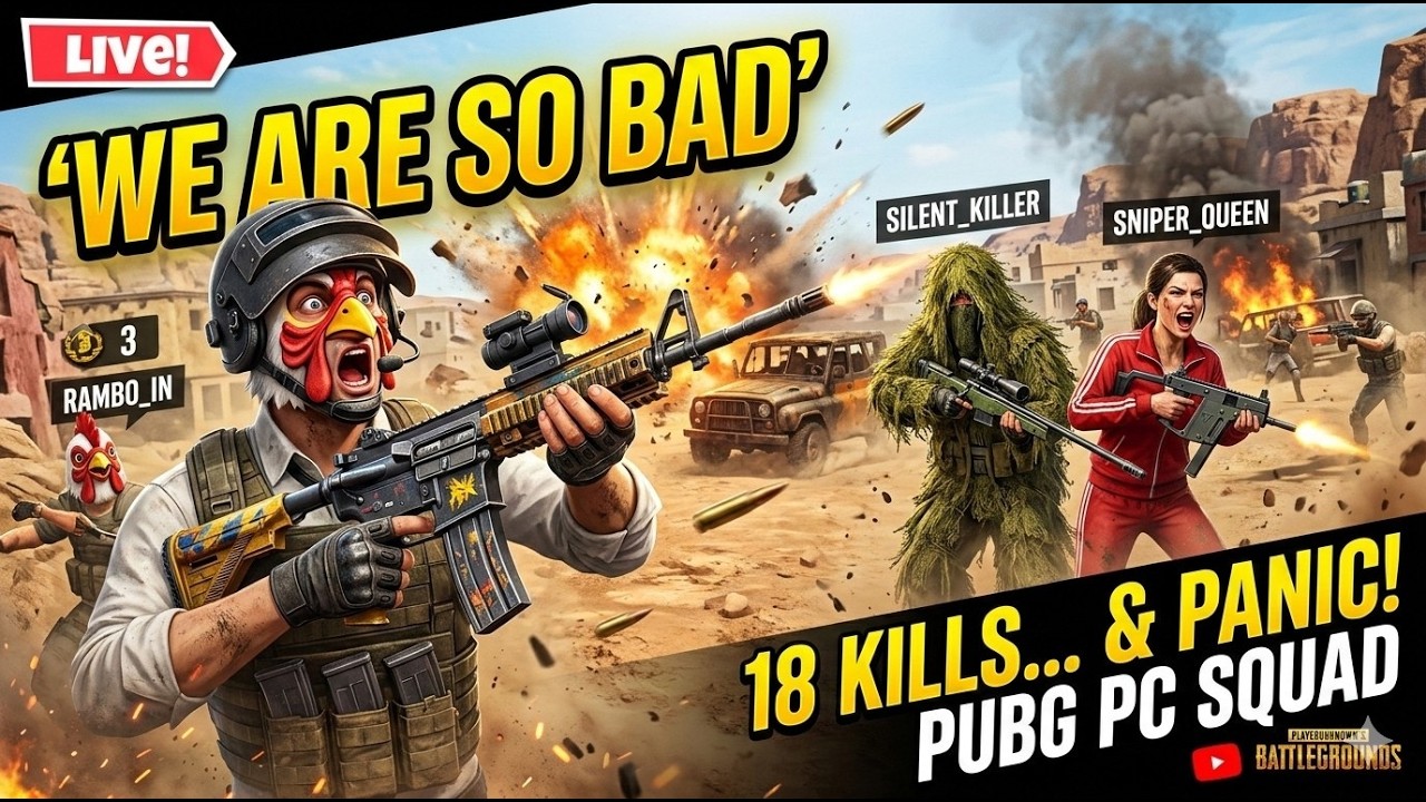 PUBG PC | RTX 5080 ULTRA GRAPHICS | தமிழ் வர்ணனை | Live