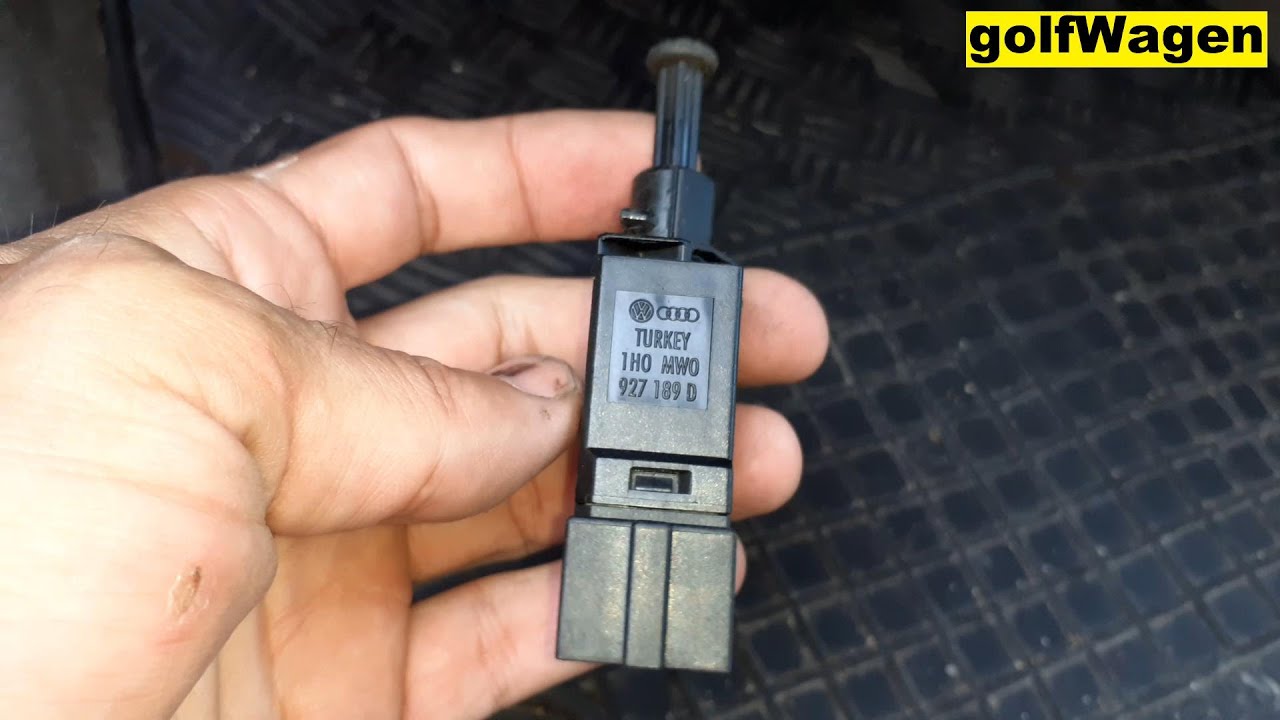 VW Golf 4 clutch pedal switch replacement  P0704 cruise control fix