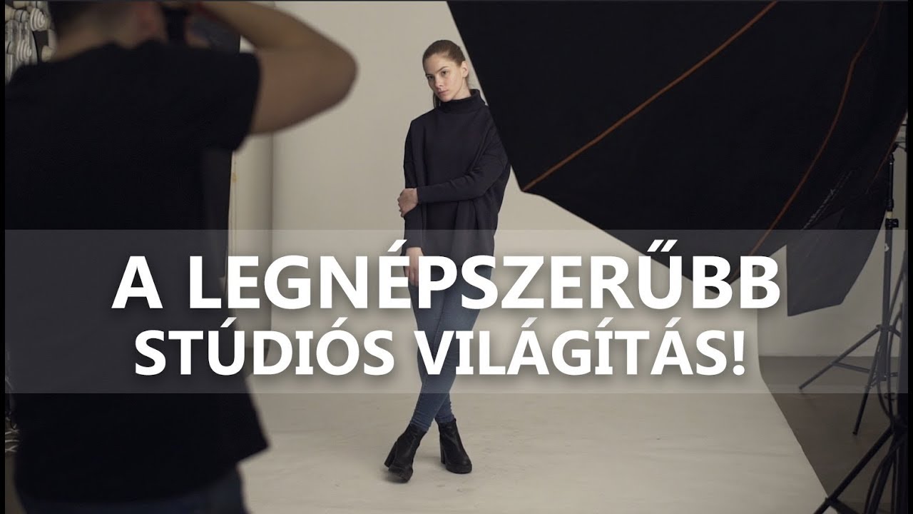 A stúdióm legnépszerűbb világítása