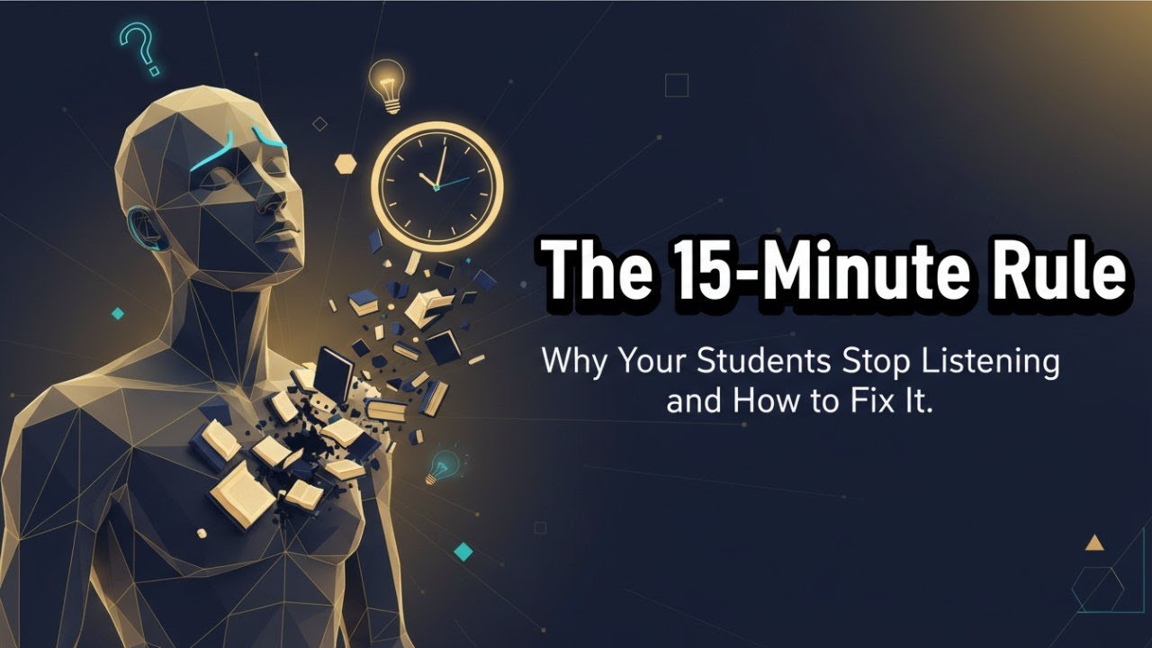 The 15-Minute Rule: Why Your Students Stop Listening and How to Fix It | Simplified Teaching
