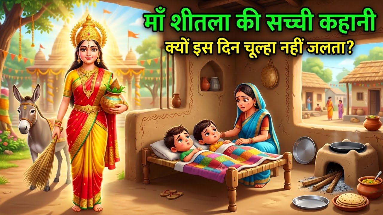 माँ शीतला का रहस्य और क्यों इस दिन चूल्हा नहीं जलता? | Sheetala Ashtami Ki Puri Kahani | Full Story