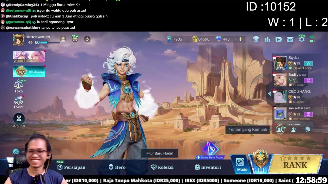 OPEN MABAR MLBB #mlbb #mlbblive #livemlbb