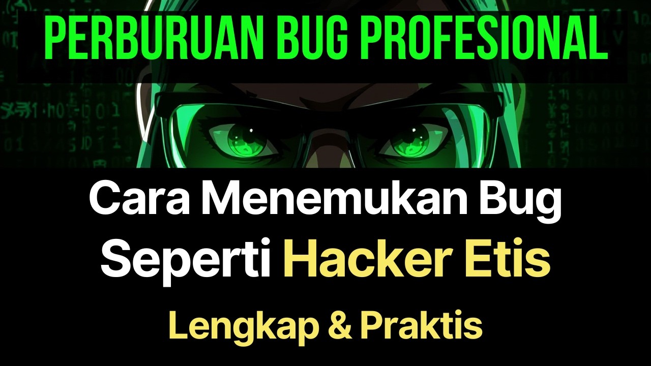 Perburuan Bug Profesional: Cara Menemukan Bug Seperti Hacker Etis (Lengkap & Praktis)