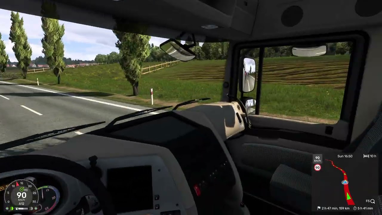 Euro Truck Simulator 2 Delivery rye across Poland (18 t) №1
