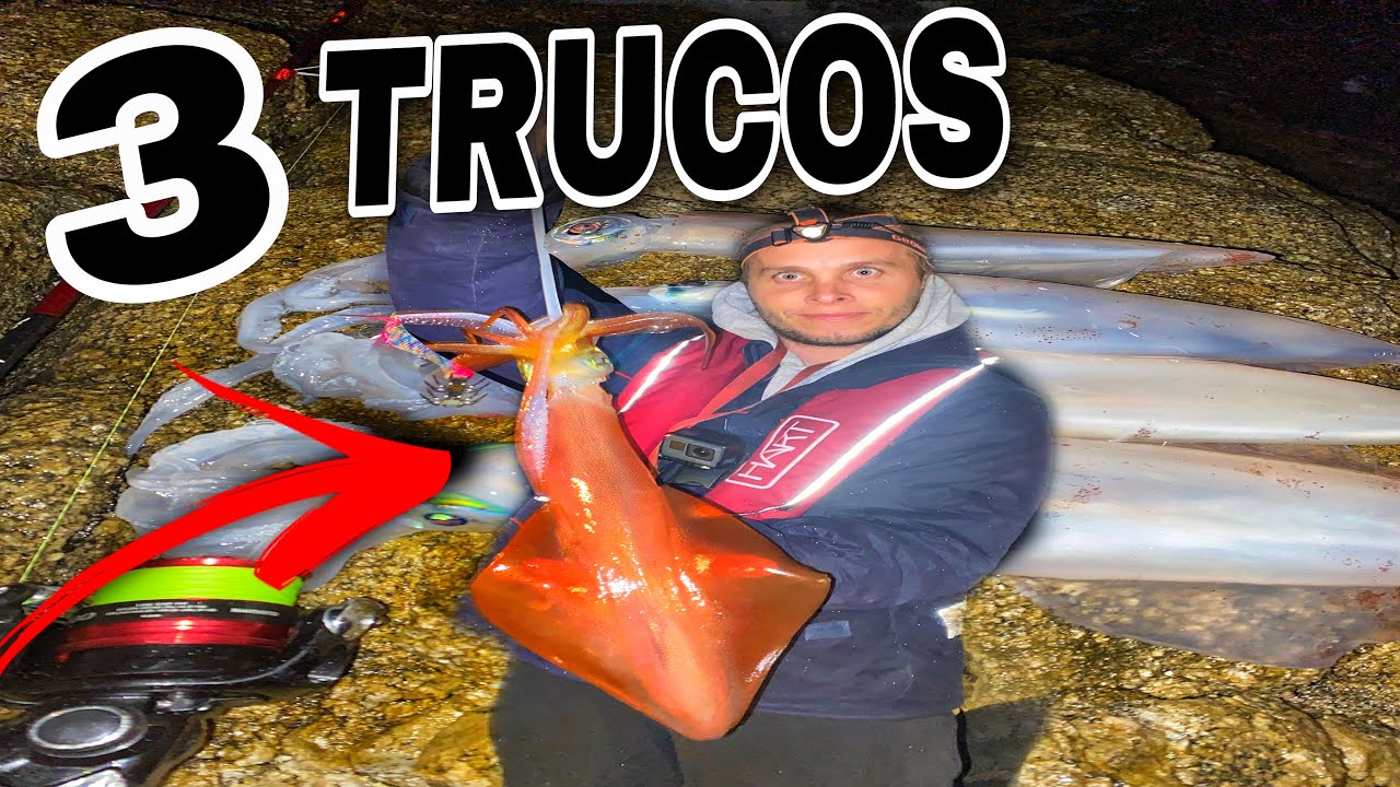 CON estos 3 TRUCOS difícil NO PESCAR CALAMARES a EGING