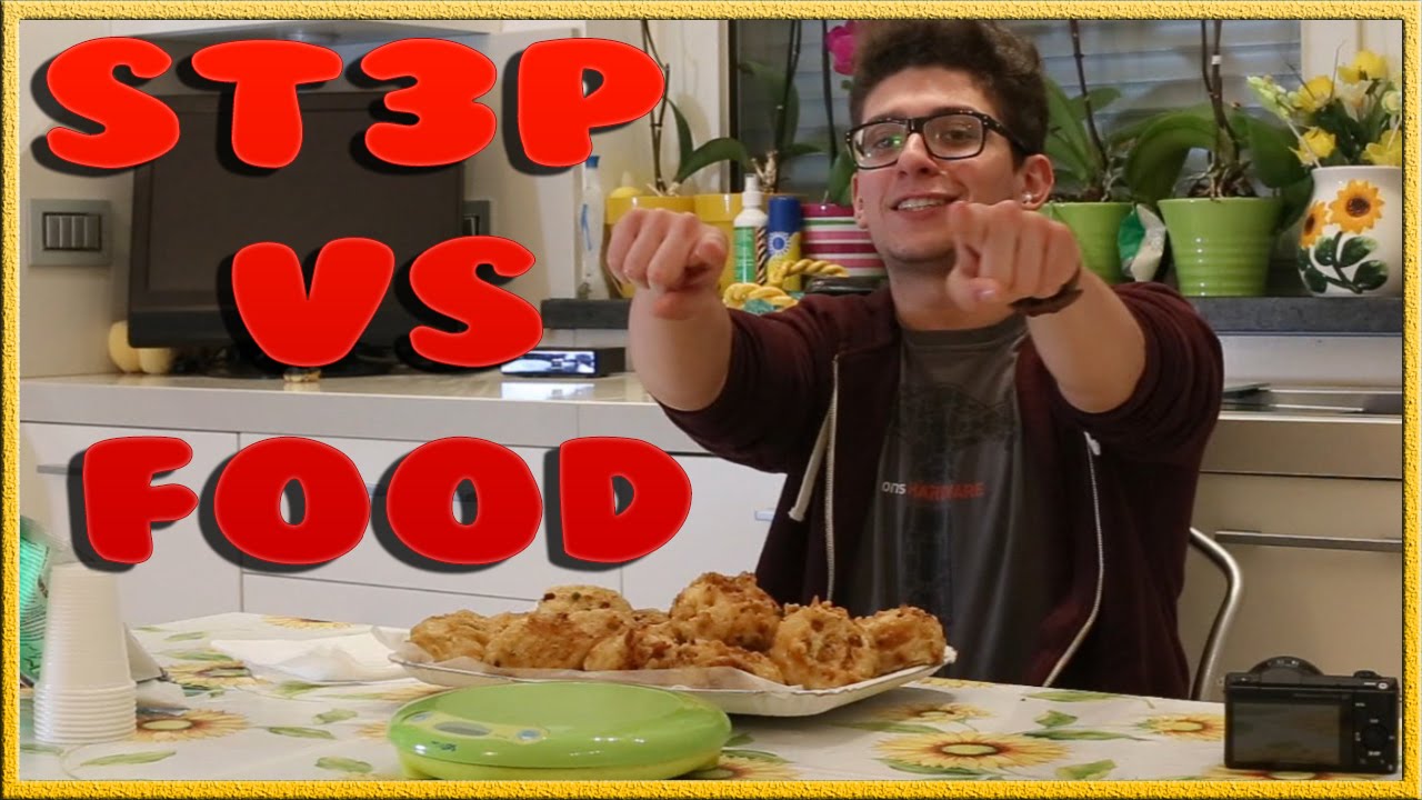 ST3P VS FOOD - 15 FRITTATINE , 1O.OOO Kcal w/Anima, Surry, Vegas & Klavs
