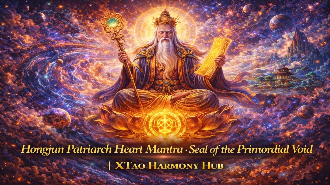 Hongjun Patriarch Heart Mantra · Seal of the Primordial Void 《鴻鈞祖師心咒｜虛空本源印》