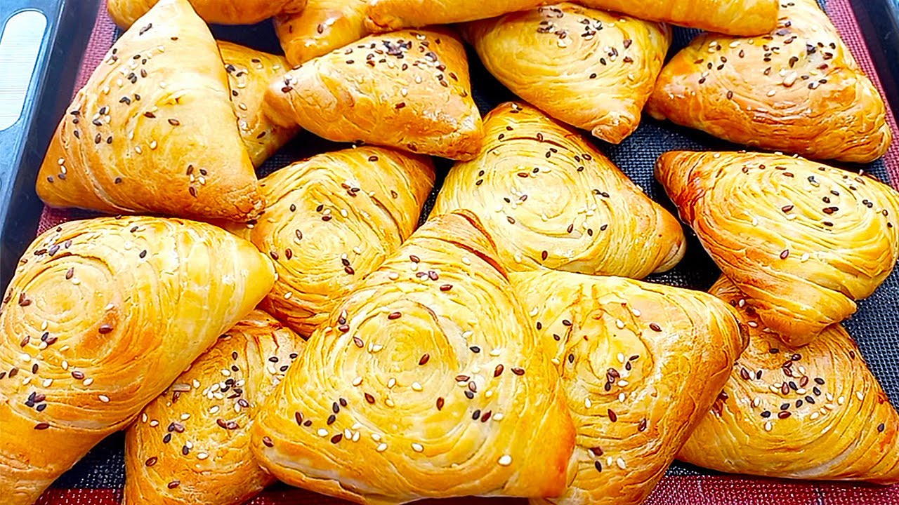 Super delicious meat pies! Secrets to making perfect samsa at home!