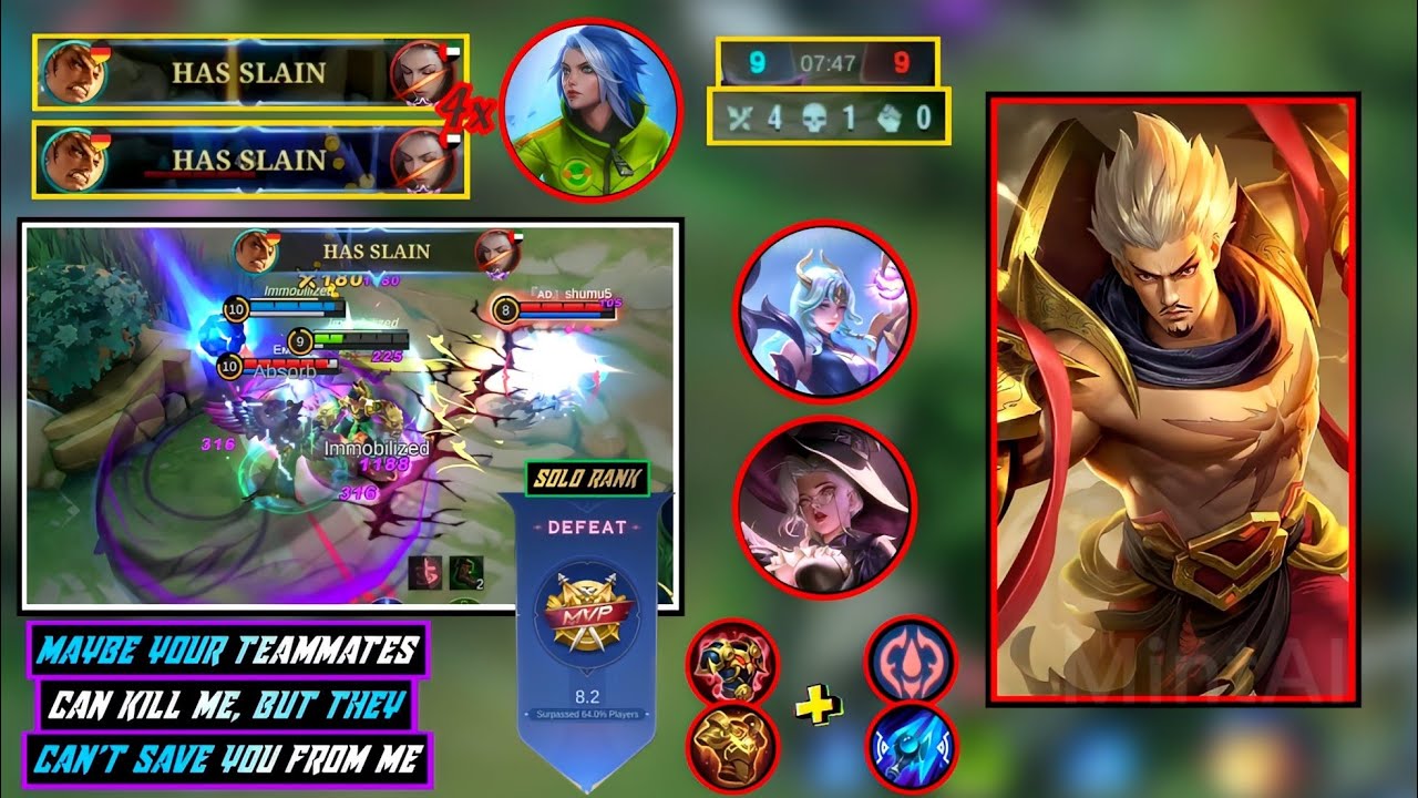 Ml GATOT EXP LANE TUTORIAL || BENEDETTA !! You thought you could kill me ? 😏 #mlmeta #mlbbgatotkaca