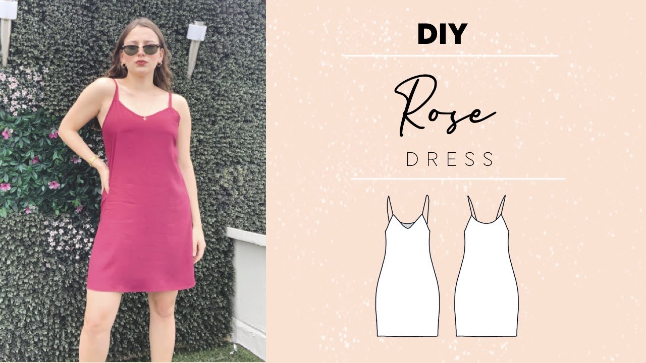 THE MOST VERSATILE DRESS + SEWING PATTERN. Tutorial vestido lencero + patrón de costura