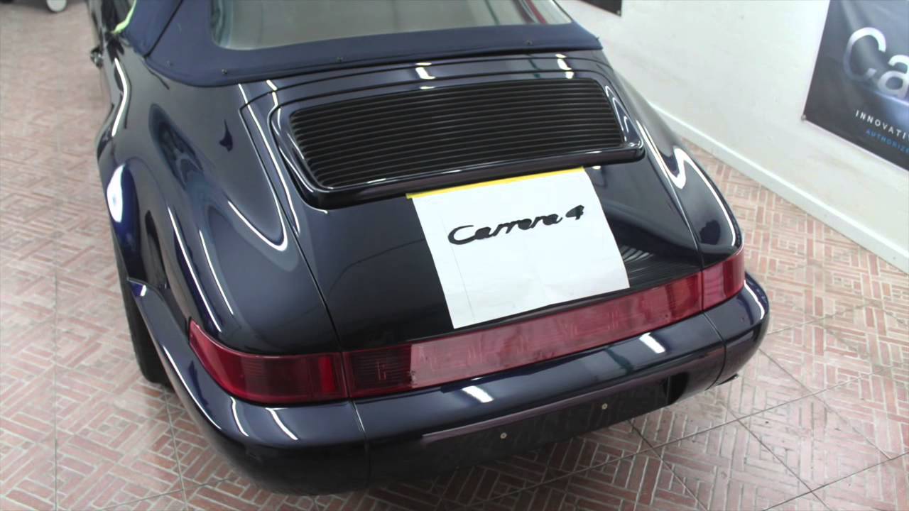 Detailing su Porsche 911 964 del 1992