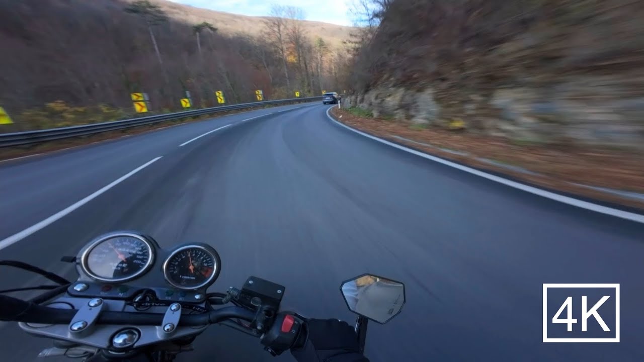 Underrated SUZUKI GS 500 POV - Pure Sound | chasin the sun ride[4K]