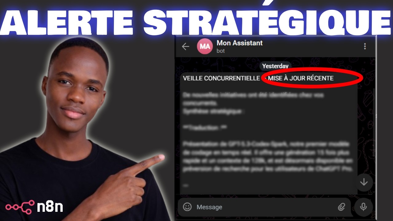 Automatisation IA avec n8n : Recevez Des Insights Stratégiques Sur Vos Concurrents 24/7
