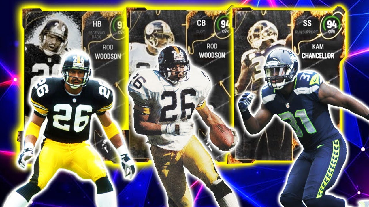 ALL MADDEN KAM CHANCELLOR, CB ROD WOODSON & HB ROD WOODSON GAMEPLAY! MADDEN 23