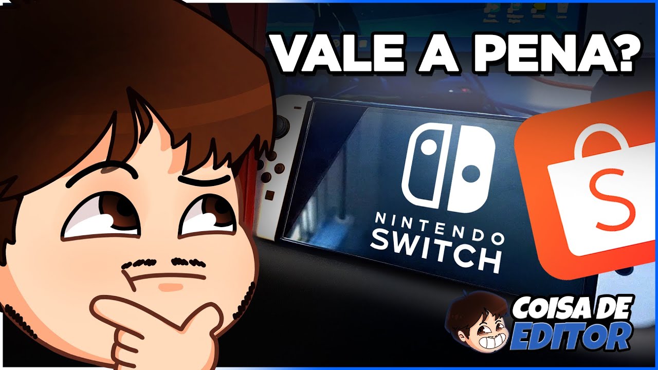 Vale a pena comprar um NINTENDO SWITCH DESBLOQUEADO NA SHOPEE em 2025? - Review
