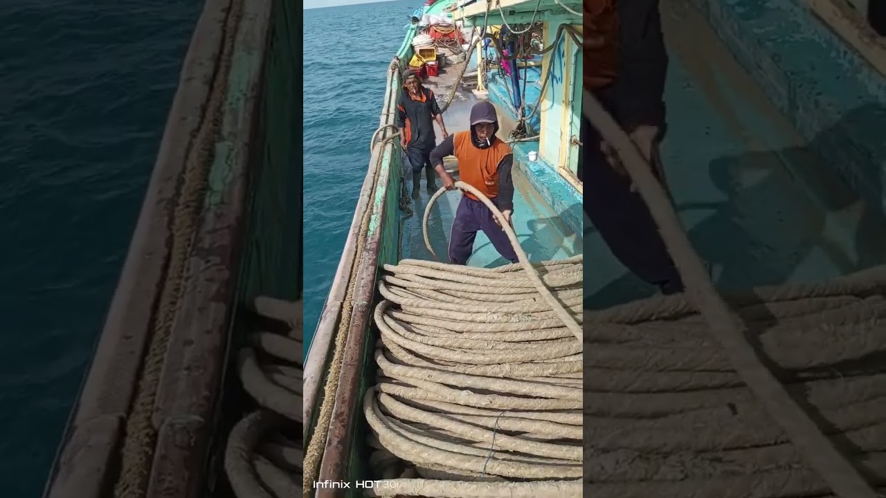 Cara kerja nelayan cantrang tegal 