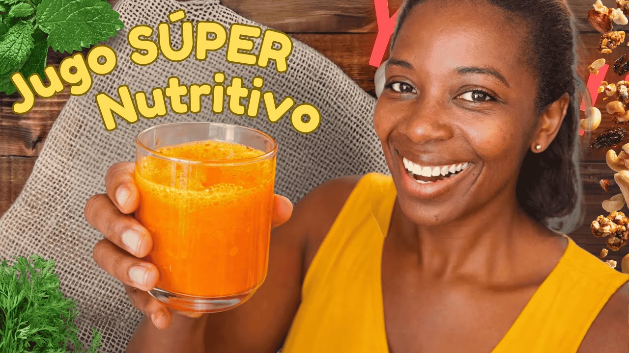 Este jugo SÚPER NUTRITIVO te llena de energía y es MUY FÁCIL de hacer