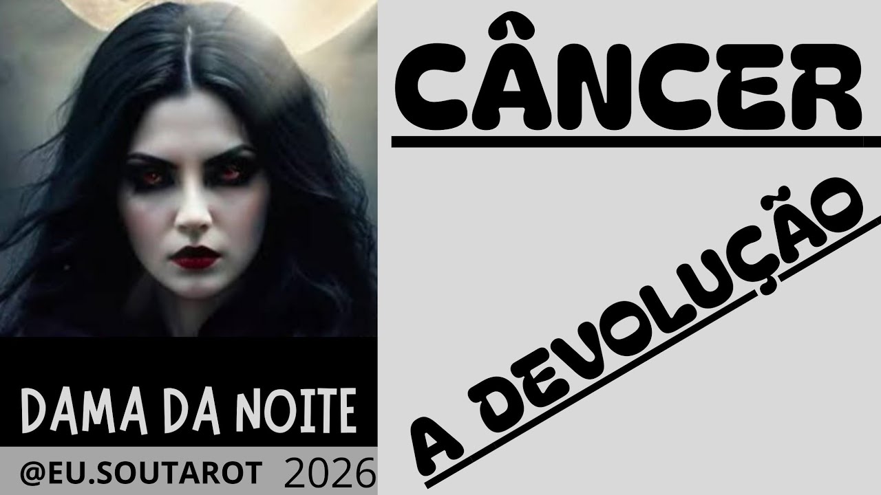 [CÂNCER:  A  DEVOLUÇÃO  * A CÂNCER O QUE É DE CÂNCER *