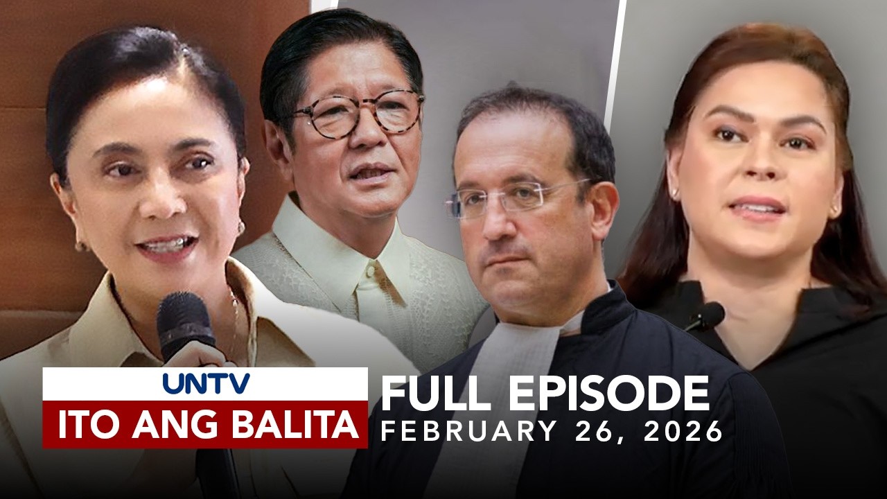 UNTV: Ito Ang Balita | February 26, 2026