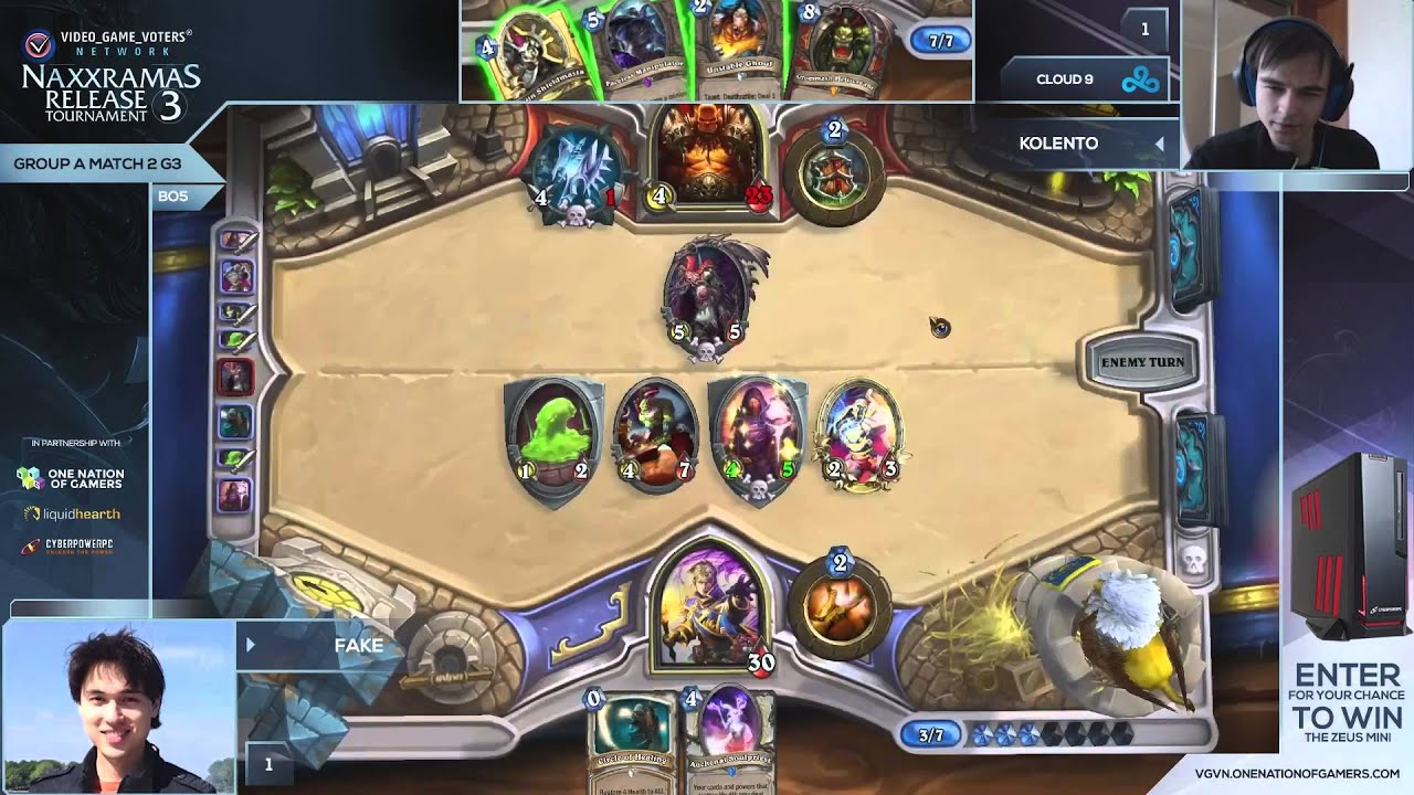 VGVN Naxxramas #3: Kolento vs Fake (13.09.2014)